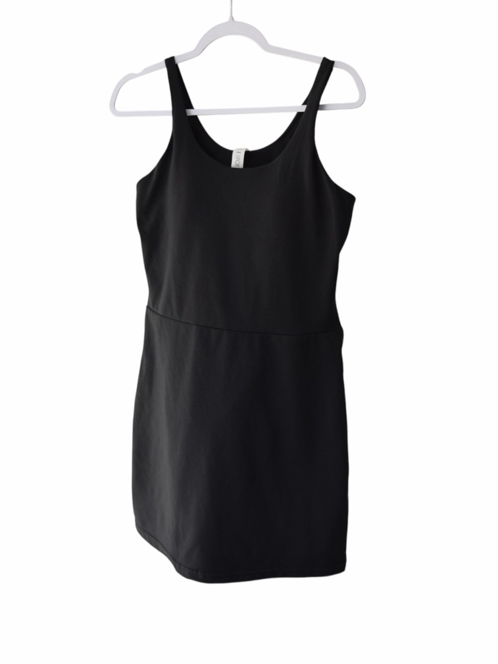 Elle Sport Small Athleisure Active Tank Dress with Shorts Pickleball Tennis Gym